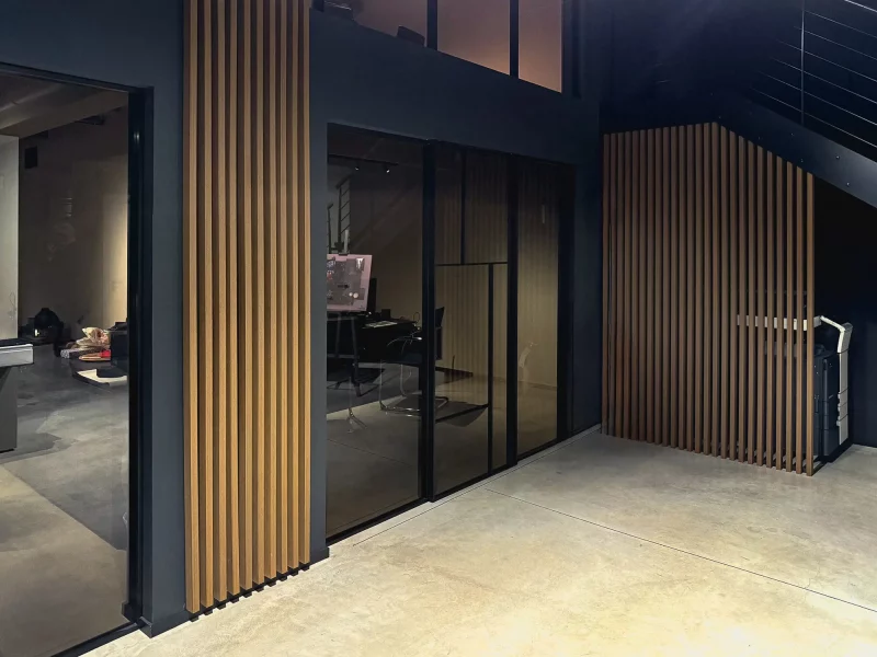 Porte in vetro HenryGlass a Terni presso Showroom Unidea.